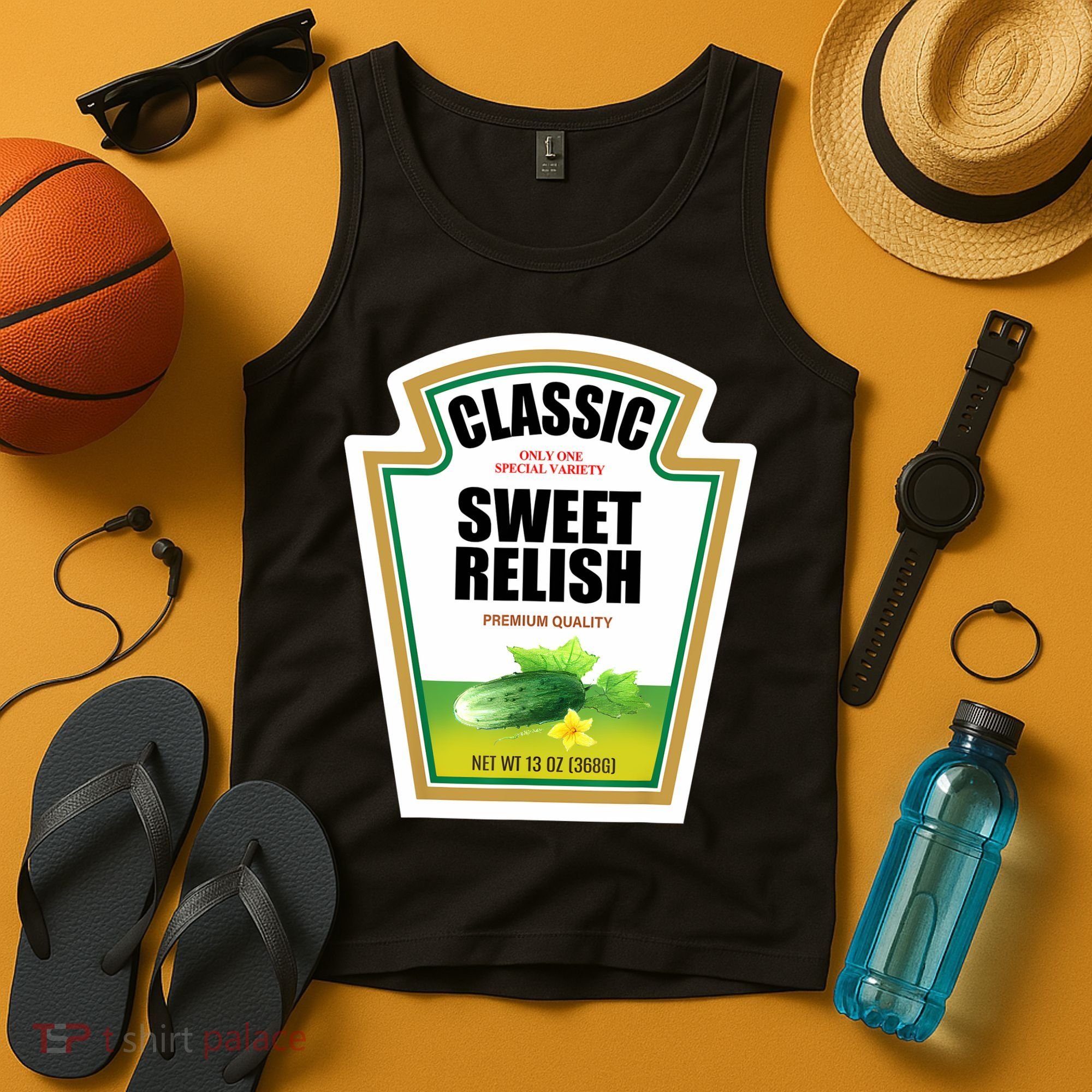 Sweet Relish Condiment Group Halloween Costume Tank Top