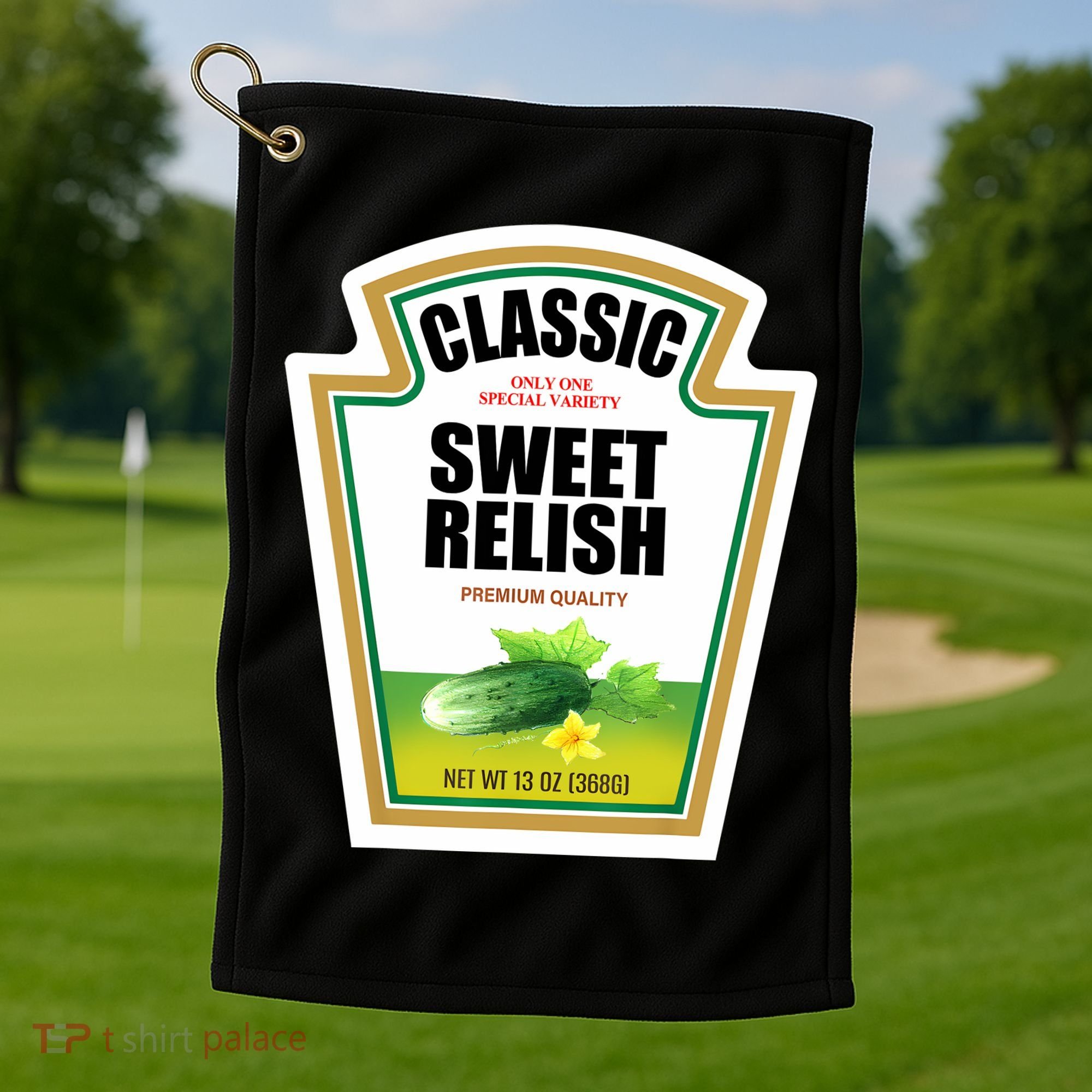 Sweet Relish Condiment Group Halloween Costume Golf Towel