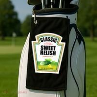 Sweet Relish Condiment Group Halloween Costume Golf Towel thumb 2