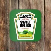 Sweet Relish Condiment Group Halloween Costume Coaster thumb 0