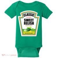 Sweet Relish Condiment Group Halloween Costume Baby Bodysuit thumb 0