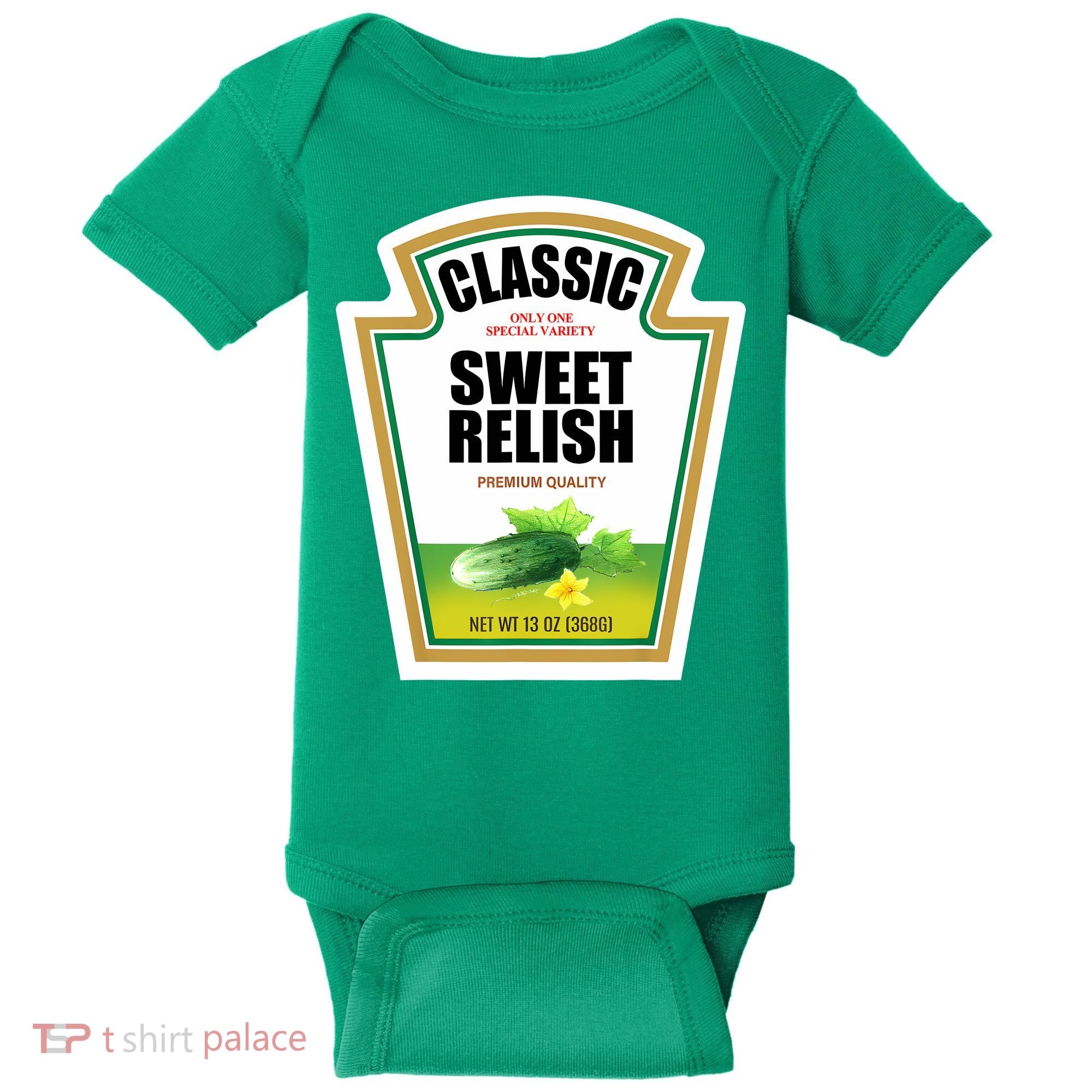 Sweet Relish Condiment Group Halloween Costume Baby Bodysuit