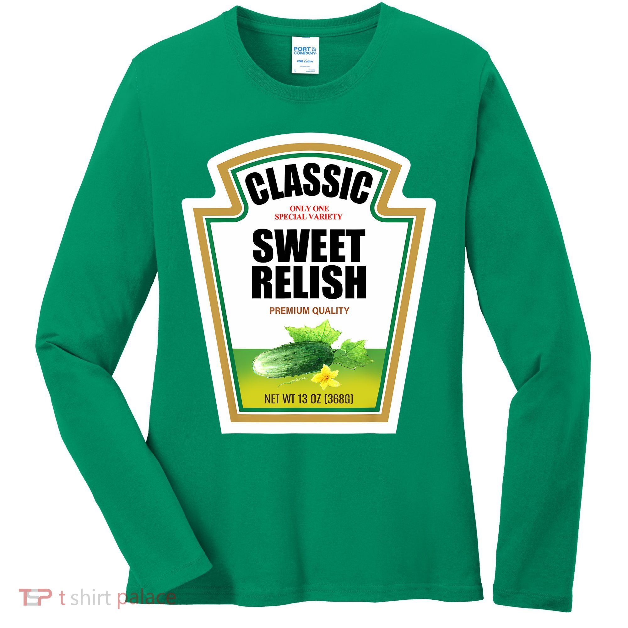 Sweet Relish Condiment Group Halloween Costume Women's Long Sleeve Shirt