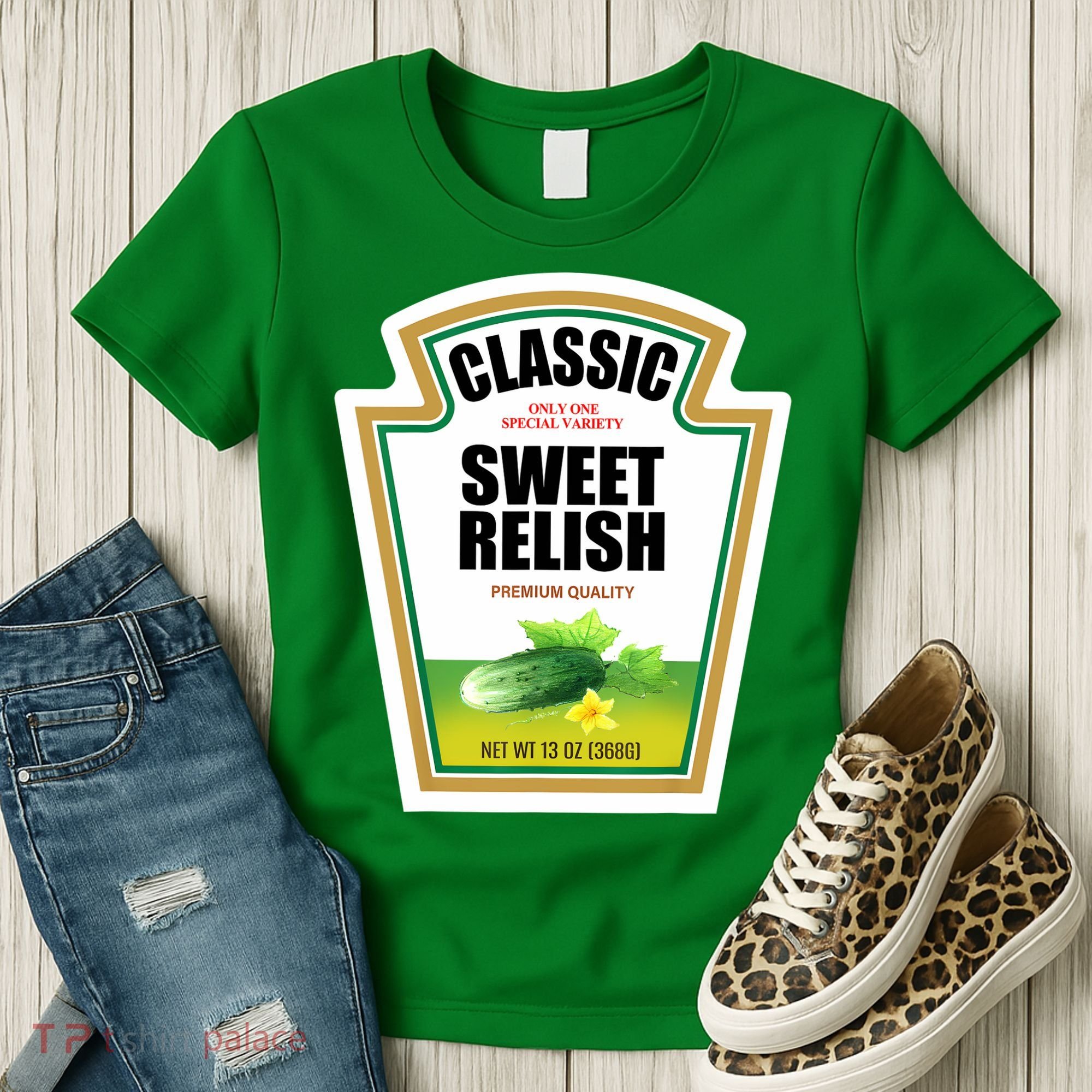 Sweet Relish Condiment Group Halloween Costume Women's T-Shirt