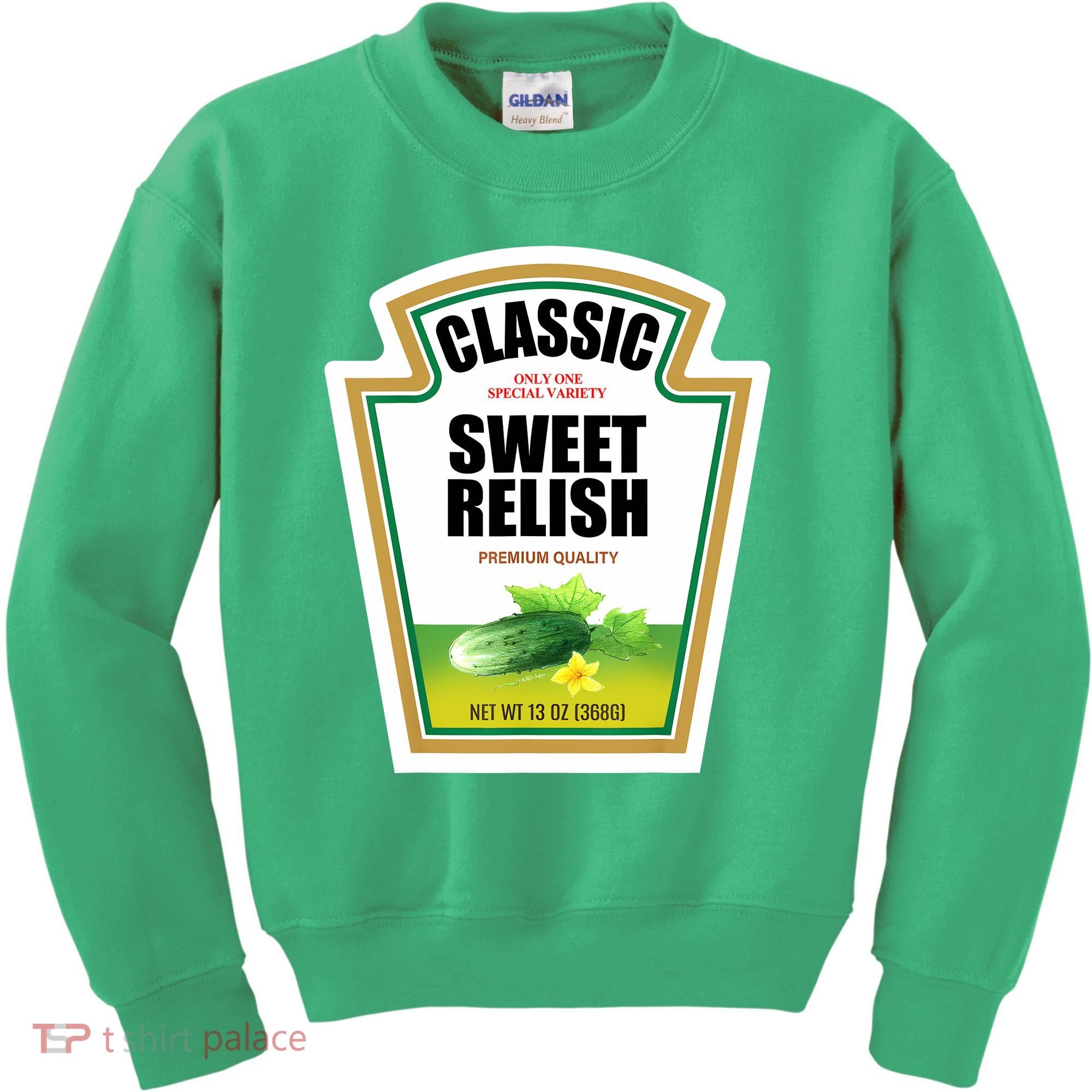 Sweet Relish Condiment Group Halloween Costume Kids Sweatshirt