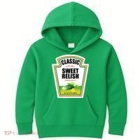 Sweet Relish Condiment Group Halloween Costume Kids Hoodie thumb 0