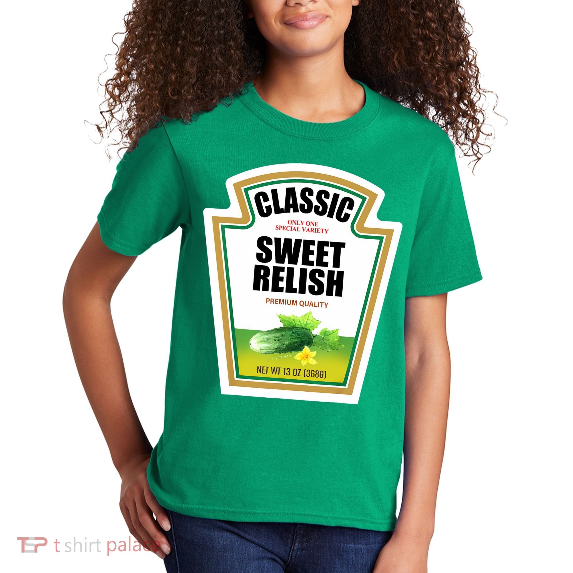 Sweet Relish Condiment Group Halloween Costume Kids T-Shirt