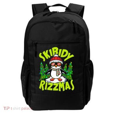 Skibidy Rizzmas Christmas Rizz Penguin Meme Backpack