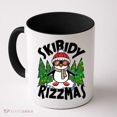 Skibidy Rizzmas Christmas Rizz Penguin Meme Coffee Mug