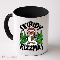 Skibidy Rizzmas Christmas Rizz Penguin Meme Coffee Mug thumb 0