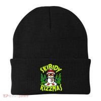 Skibidy Rizzmas Christmas Rizz Penguin Meme Beanie thumb 0