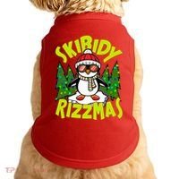Skibidy Rizzmas Christmas Rizz Penguin Meme Doggie Tank thumb 0