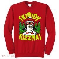 Skibidy Rizzmas Christmas Rizz Penguin Meme Sweatshirt thumb 0