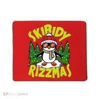 Skibidy Rizzmas Christmas Rizz Penguin Meme Mousepad thumb 0