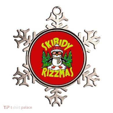 Skibidy Rizzmas Christmas Rizz Penguin Meme Ornament