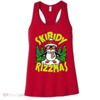 Skibidy Rizzmas Christmas Rizz Penguin Meme Women's Tank Top thumb 0