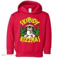 Skibidy Rizzmas Christmas Rizz Penguin Meme Toddler Hoodie thumb 0