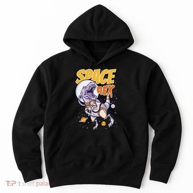 Space Rex Dinosaur Galaxy Hoodie