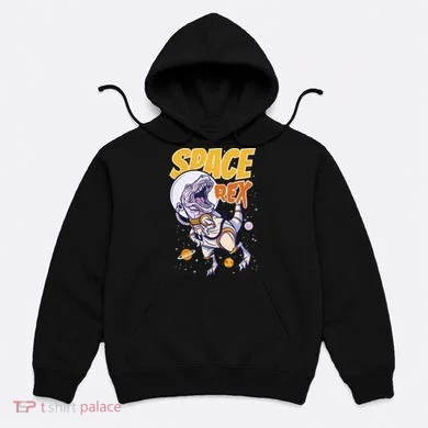 Space Rex Dinosaur Galaxy Hoodie