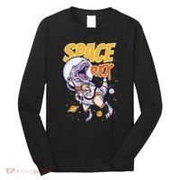 Space Rex Dinosaur Galaxy Long Sleeve Shirt thumb 0
