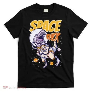 Space Rex Dinosaur Galaxy T-Shirt