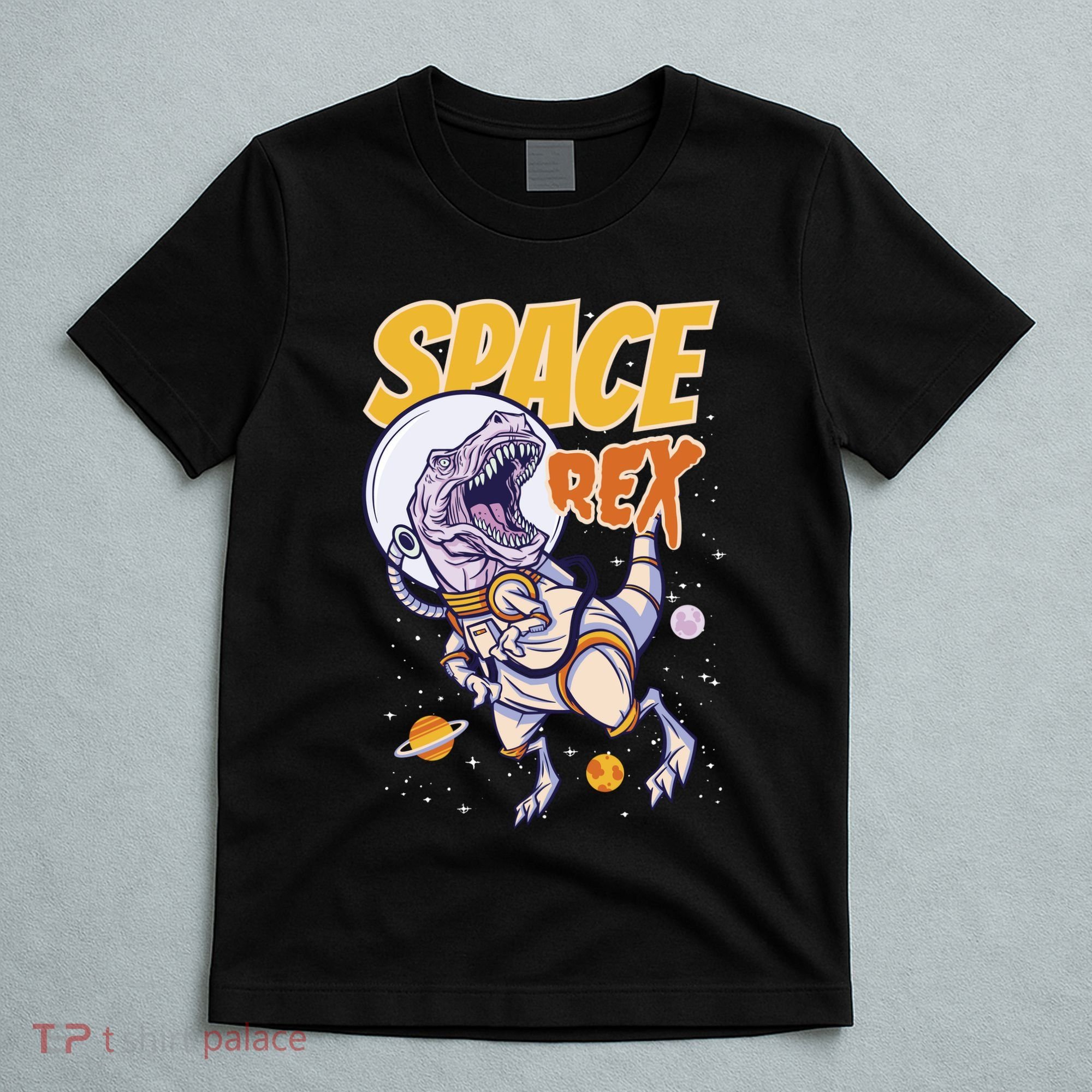 Space Rex Dinosaur Galaxy T-Shirt