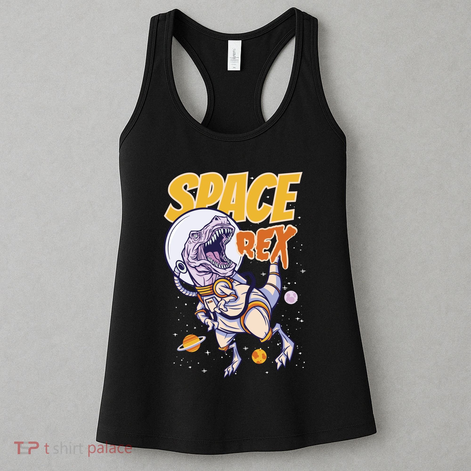 Space Rex Dinosaur Galaxy Women's Tank Top