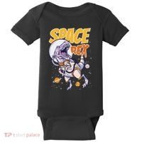 Space Rex Dinosaur Galaxy Baby Bodysuit thumb 0