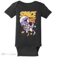Space Rex Dinosaur Galaxy Baby Bodysuit thumb 0