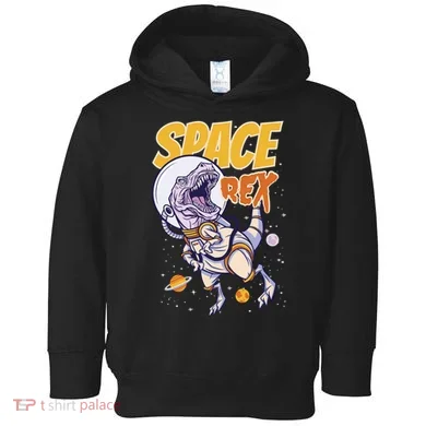 Space Rex Dinosaur Galaxy Toddler Hoodie