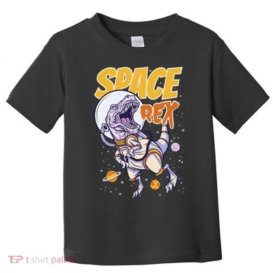 Space Rex Dinosaur Galaxy Toddler T-Shirt