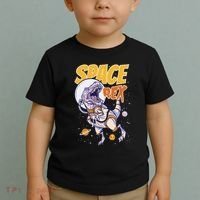Space Rex Dinosaur Galaxy Toddler T-Shirt thumb 2