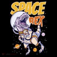 Space Rex Dinosaur Galaxy Women's Long Sleeve Shirt thumb 2
