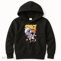 Space Rex Dinosaur Galaxy Kids Hoodie thumb 0