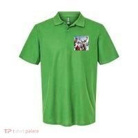 Surprise Rain Deer Selfie Santa Polo thumb 0