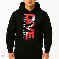 SCUBA Rescue Diver For Instructors Students Divers Hoodie thumb 2