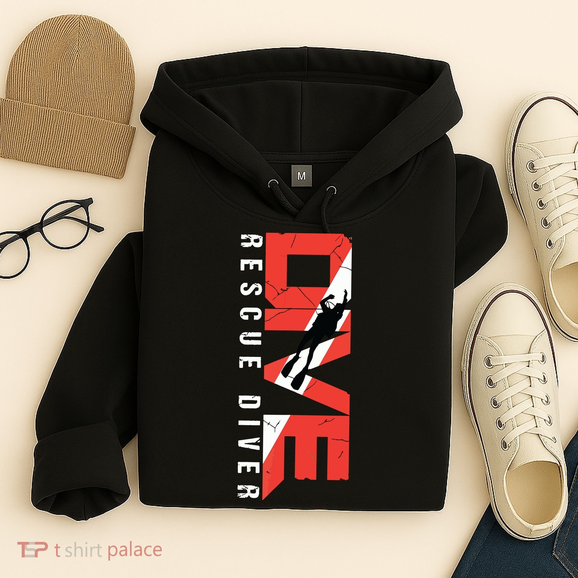 SCUBA Rescue Diver For Instructors Students Divers Hoodie