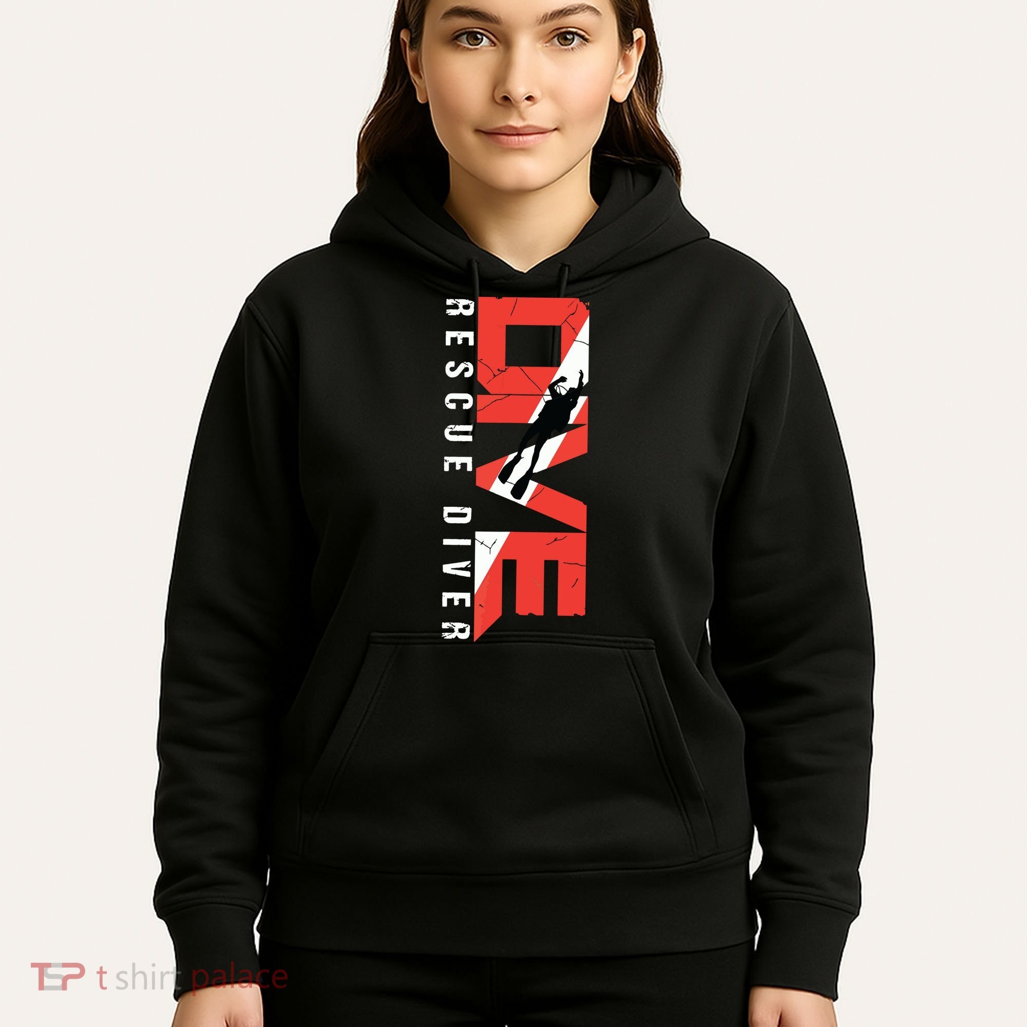 SCUBA Rescue Diver For Instructors Students Divers Hoodie