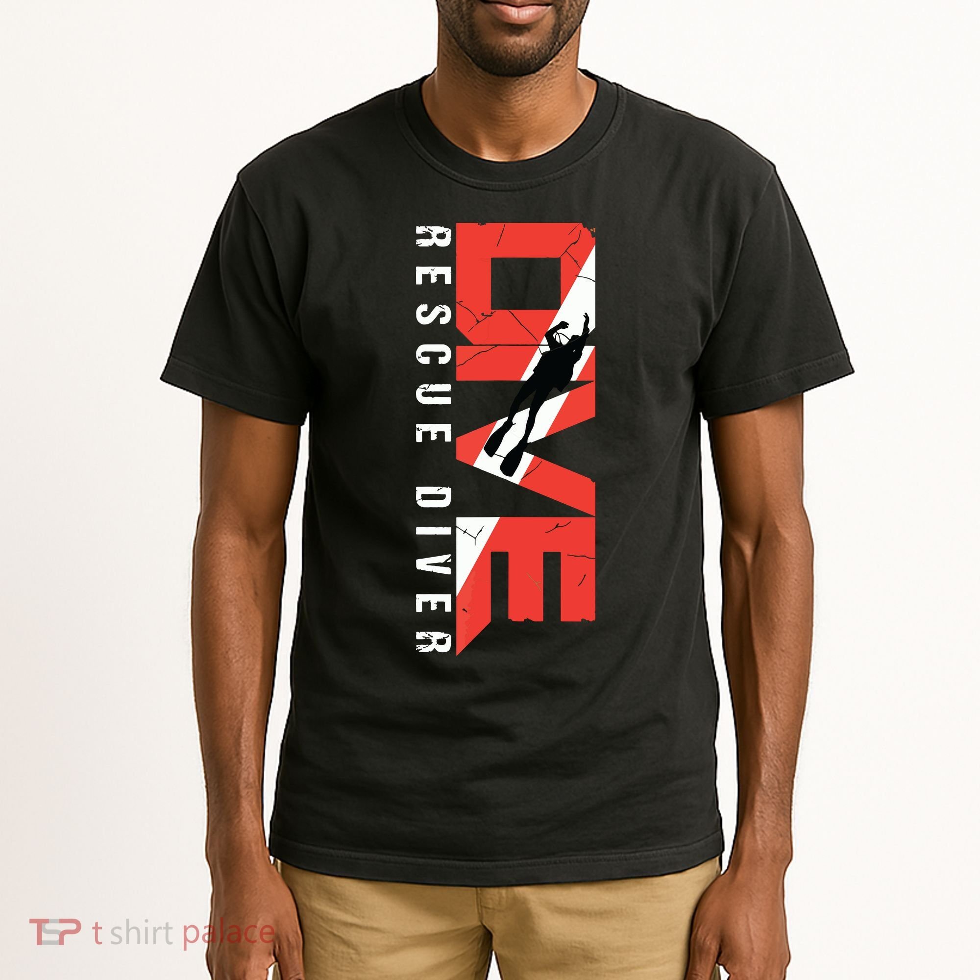 SCUBA Rescue Diver For Instructors Students Divers Tall T-Shirt