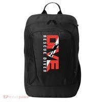 SCUBA Rescue Diver For Instructors Students Divers City Backpack thumb 0