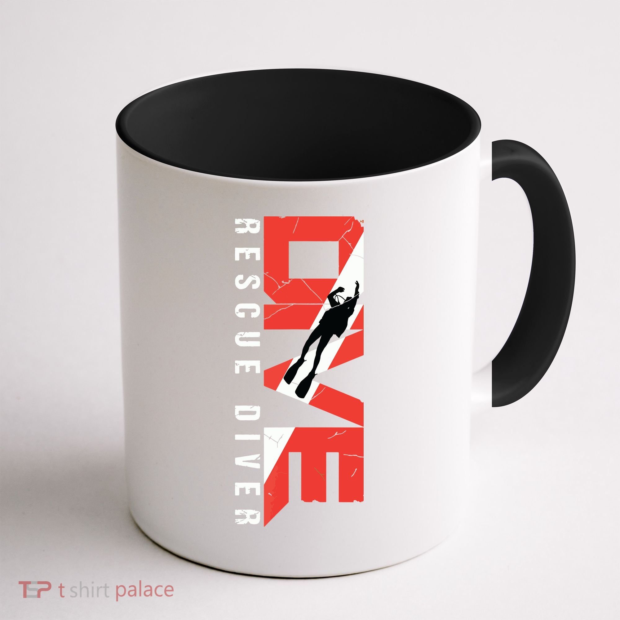 SCUBA Rescue Diver For Instructors Students Divers Coffee Mug