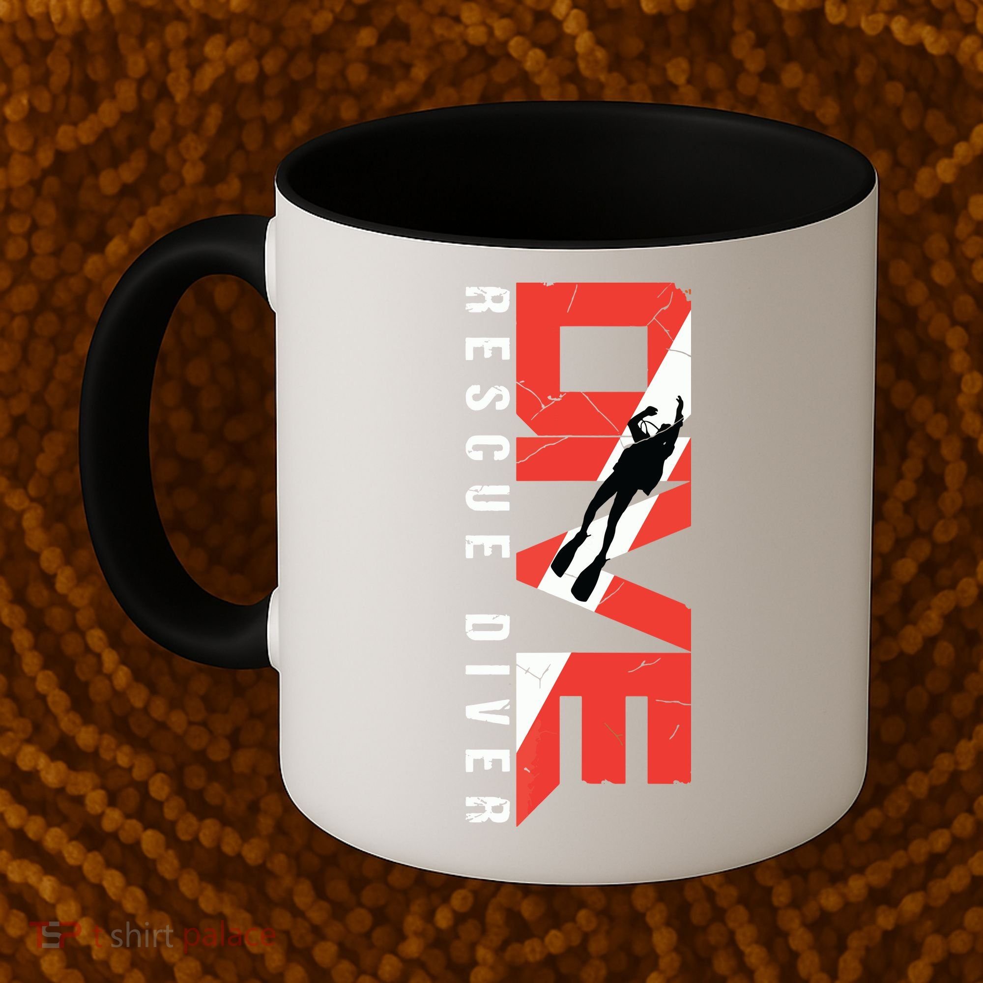 SCUBA Rescue Diver For Instructors Students Divers Coffee Mug