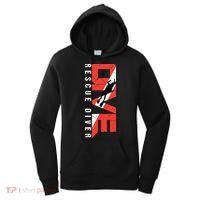 SCUBA Rescue Diver For Instructors Students Divers Women's Hoodie thumb 0