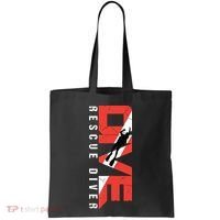 SCUBA Rescue Diver For Instructors Students Divers Tote Bag thumb 0
