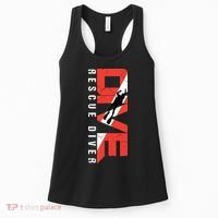 SCUBA Rescue Diver For Instructors Students Divers Women's Tank Top thumb 0