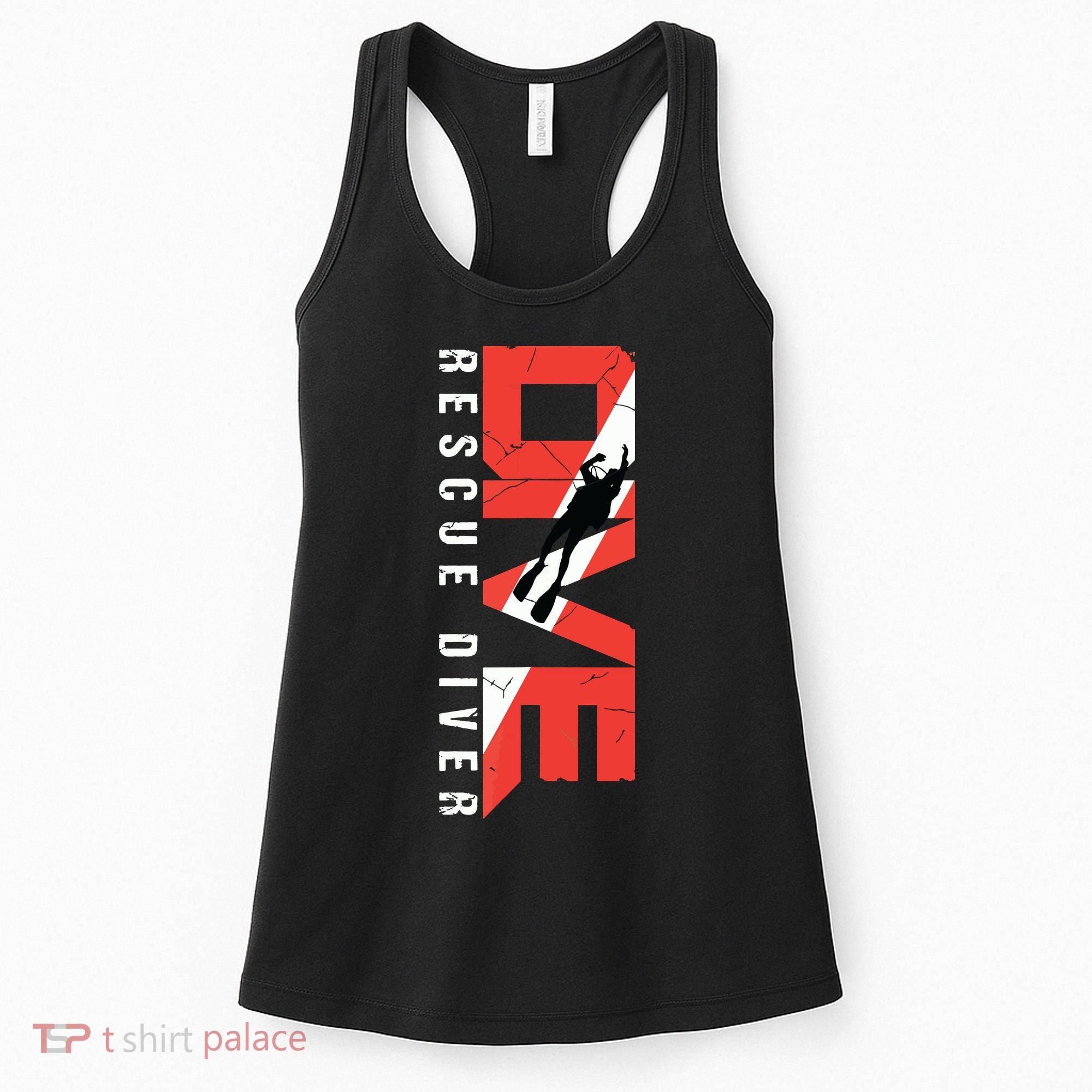 SCUBA Rescue Diver For Instructors Students Divers Women's Tank Top