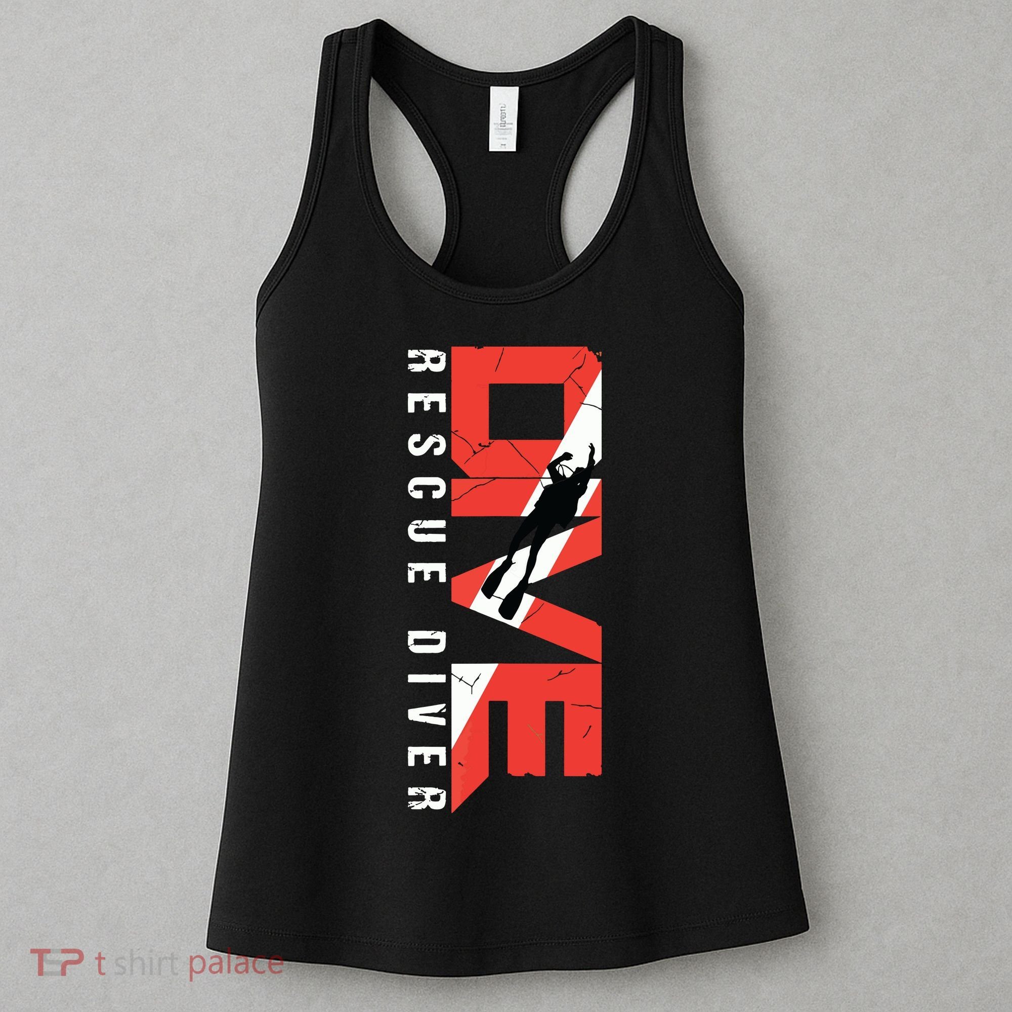 SCUBA Rescue Diver For Instructors Students Divers Women's Tank Top
