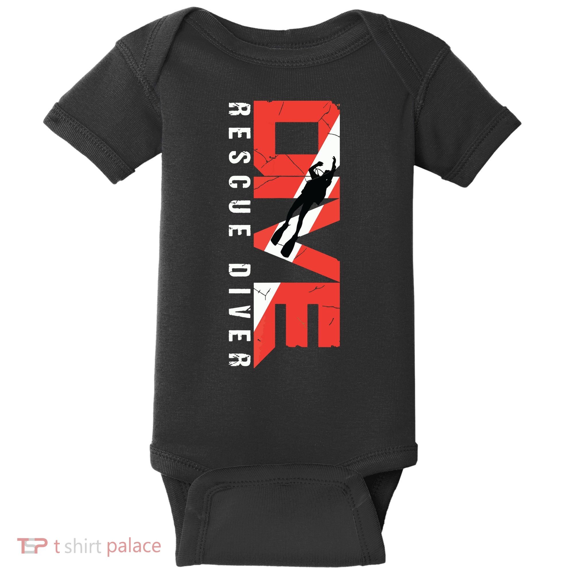 SCUBA Rescue Diver For Instructors Students Divers Baby Bodysuit