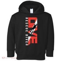 SCUBA Rescue Diver For Instructors Students Divers Toddler Hoodie thumb 0