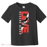 SCUBA Rescue Diver For Instructors Students Divers Toddler T-Shirt thumb 0